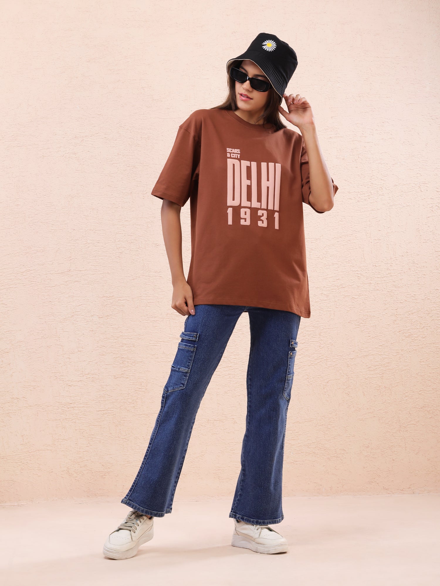 Delhi 1931 Heritage Graphic T-Shirt – Earth Brown